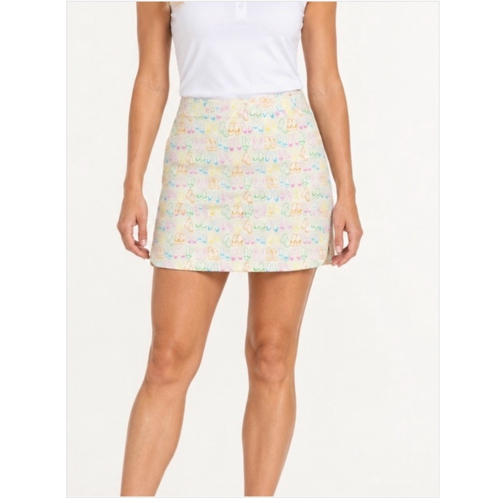 EP Pro Sandal Print Golf Skirt Women's 10 Tenniscore Activewear